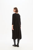 Tirelli - Overlay Panel Knit Dress - Black