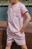 Milky - Floral Terry Towelling Set