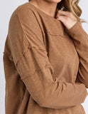 Foxwood - Jayne Throw On - Toasted Coconut