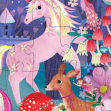 Crocodile Creek - Unicorn Castle Flat House Jigsaw Puzzle - 50 Pc