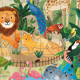 Crocodile Creek - Zoo Flat House Jigsaw Puzzle - 50 Pc
