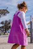 Milky - Pinny Pop Dress - Pink Cord