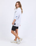 Foxwood - Coded Long Sleeve Tee - White