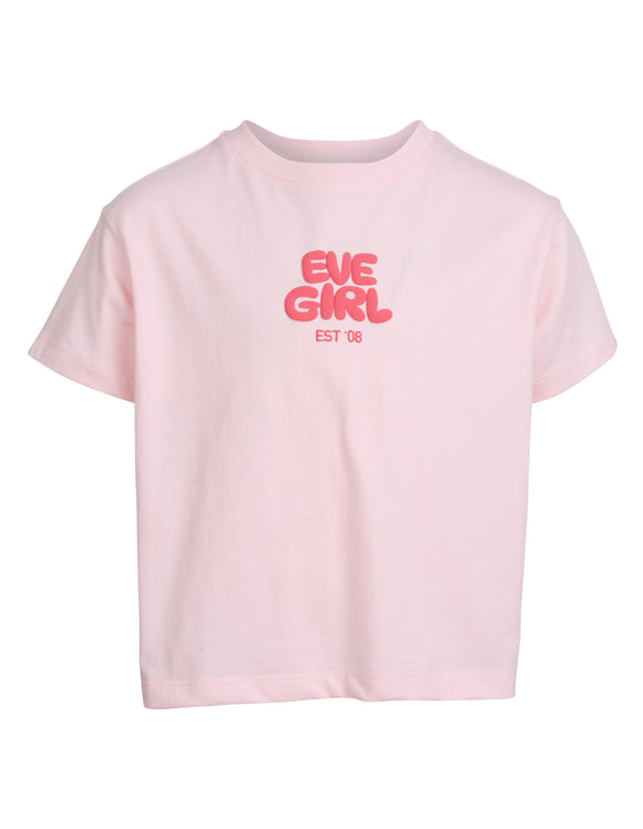 Eve Girl - Sports Club Tee - Pale Pink