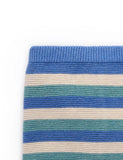 Purebaby - Knitted Leggings - Duck Egg Stripe