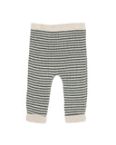 Bebe - Otto Stripe Organic Knitted Leggings