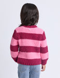 Eve Girl - Daria Knit Jumper - Cranberry