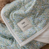 Bibs x Liberty Quilted Blanket Eloise - Ivory