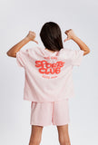 Eve Girl - Sports Club Tee - Pale Pink