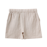 Cracked Soda - Freddie Linen Short - Pebble