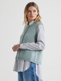 LD & Co - Button Front Vest - Caper