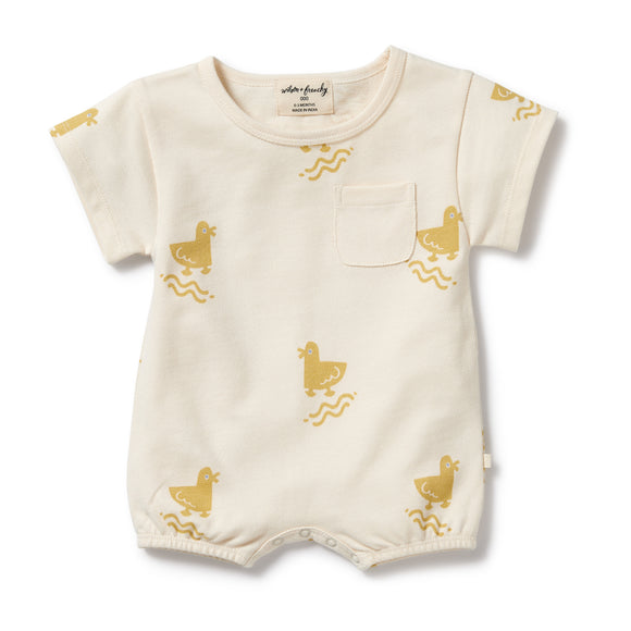 Wilson & Frenchy - Quack Quack Organic Growsuit