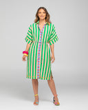 Boom Shankar - Maui Shirt Dress - Capri Peach