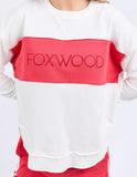 Foxwood - Simplified Tonal Crew - Red