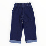 Korango - Soft Straight Legged Denim Pants - Dark