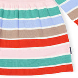 Korango - Striped Knit Dress - Brown