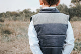 Love Henry - Cooper Puffer Vest - Navy Corduroy