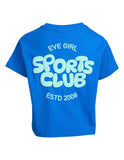 Eve Girl - Sports Club Tee - Cobalt