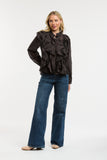 Urban Luxury - Chiffon Blouse - Chocolate