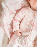 Bebe - Fern Birds Organic Long Sleeve Zipsuit