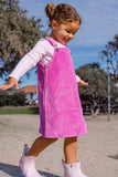 Milky - Pinny Pop Dress - Pink Cord