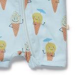 Wilson & Frenchy - Frosty Fruits Organic Boyleg Zipsuit