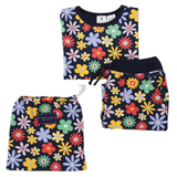 Korango - Cotton PJ’s Flower Print - Navy