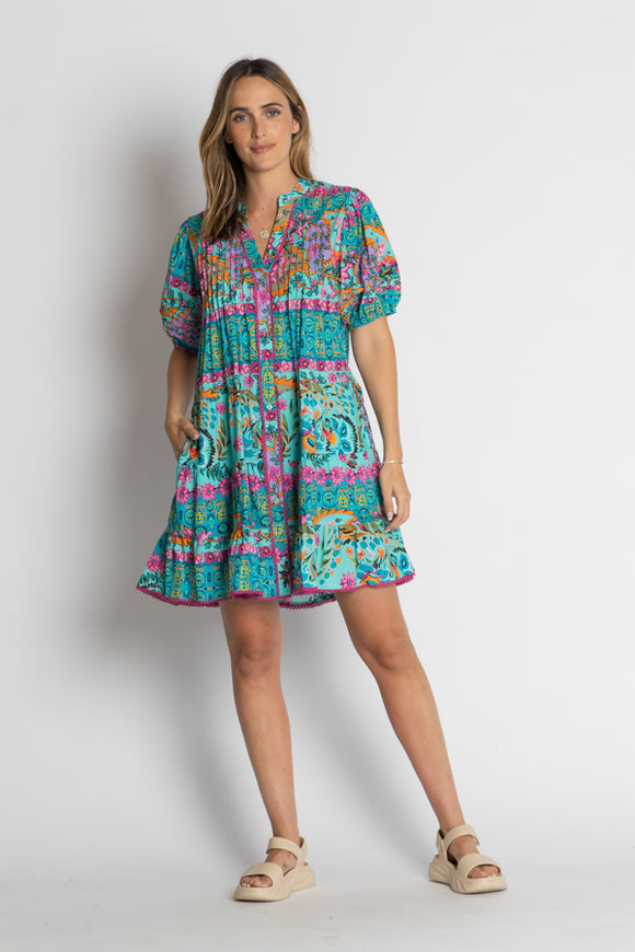 Lulalife - Ratana Dress - Lagoon