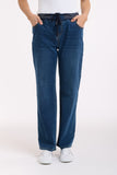 Italian Star - Hugo Straight Leg Jogger - Dark Denim