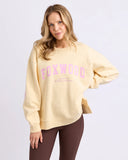 Foxwood - Interval Crew - Lemon / Pink