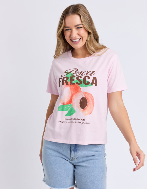 Foxwood - Fresca Tee - Pale Pink