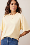 Ceres Life - Phoebe Premium Tee - Butter