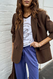 Ceres Life - Stevie Slouchy Tee - White / Choc Sports Logo