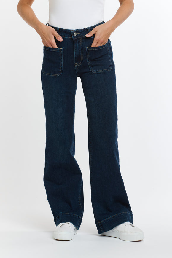 Italian Star - Bobbi Long Jean - Denim