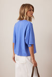Ceres Life - Phoebe Premium Tee - Vintage Blue