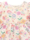 Purebaby - Linen Blend Dress - Mexican Floral