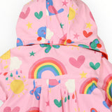 Korango - Spring Rainbow Raincoat - Pink