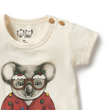 Wilson & Frenchy - Koala Organic Christmas Bodysuit