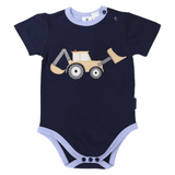 Korango - Digger Appliquéd Bodysuit - Navy