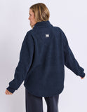 Foxwood - Weekend Boucle Crew - Dark Sapphire