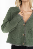 Humidity - Rome Cardi - Green/Grey