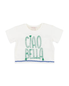 Fox & Finch - Summer Vacay Ciao Bella Embroidered Tee