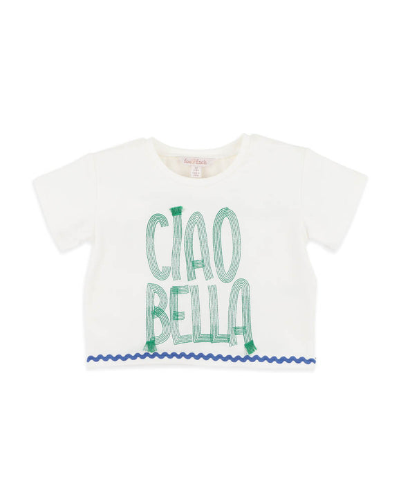 Fox & Finch - Summer Vacay Ciao Bella Embroidered Tee