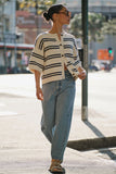 Ceres Life - Maggie Tapered Barrel Jeans - Mid Vintage Blue