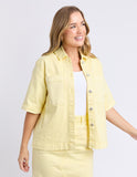 Foxwood - Hayden Short Sleeve Shirt - Sunshine