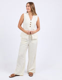 Foxwood - Payton Vest - Vintage White