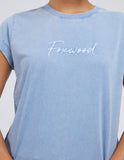 Foxwood - Signature Tee - Light Blue