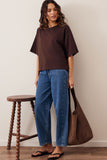 Ceres Life - Phoebe Premium Tee - Chocolate