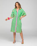 Boom Shankar - Maui Shirt Dress - Capri Peach