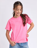 Eve Girl - Washed Tee - Rose